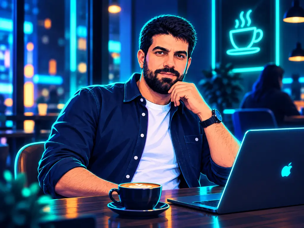 Majid Ilami Neon Photo